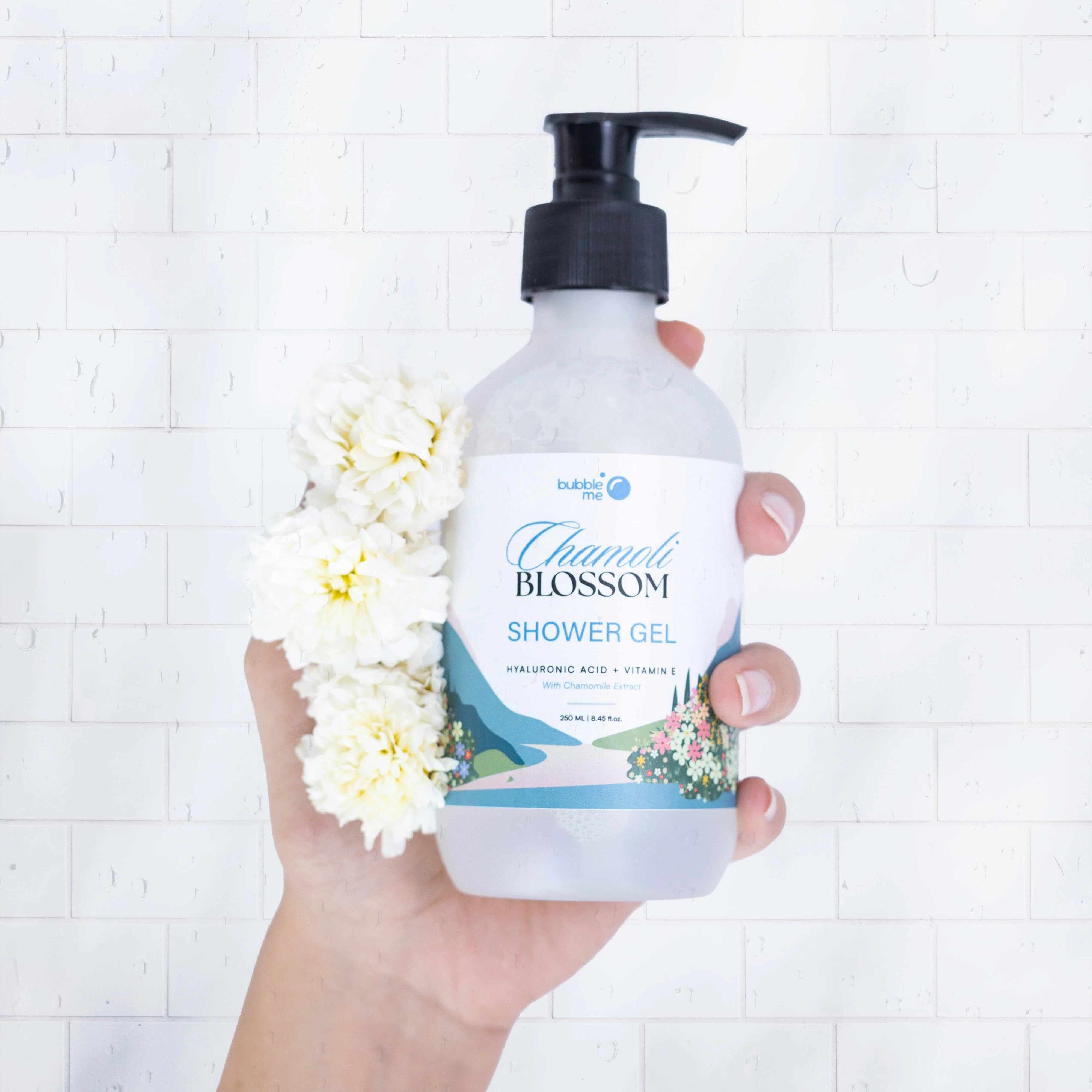 Buy The Chamoli Blossom Shower Gel Best for All Skin Types Bubble Me