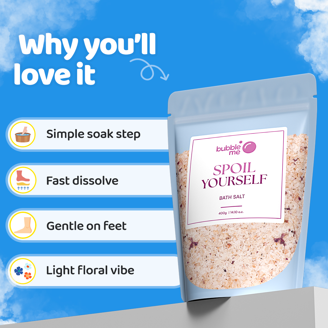 Soak Smarter Duo - Spoil Yourself Bath Salt & The Reset Kit