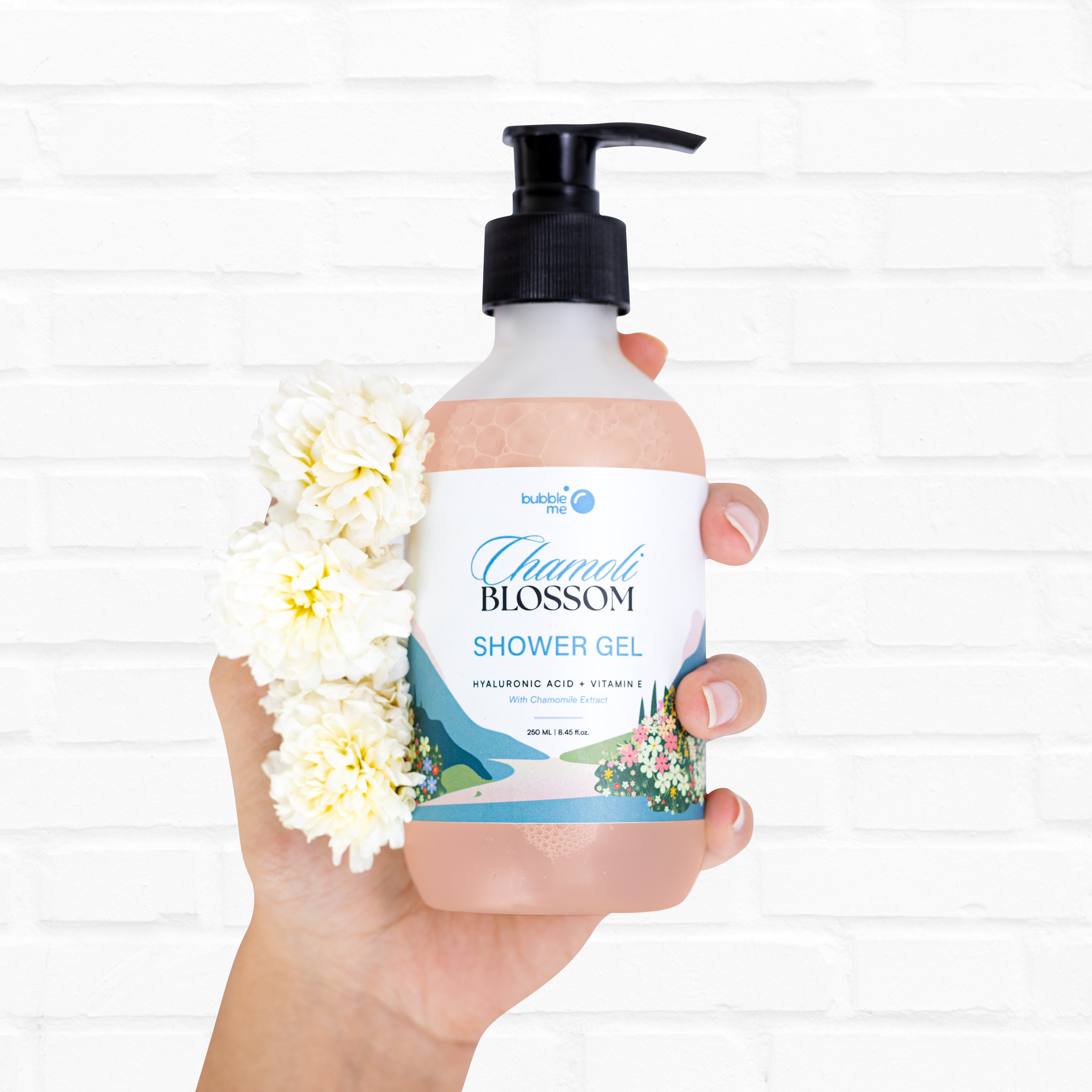 Buy The Chamoli Blossom Shower Gel Best for All Skin Types Bubble Me