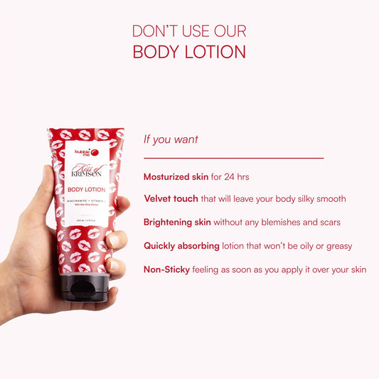 Kiss of Krimson Body Lotion