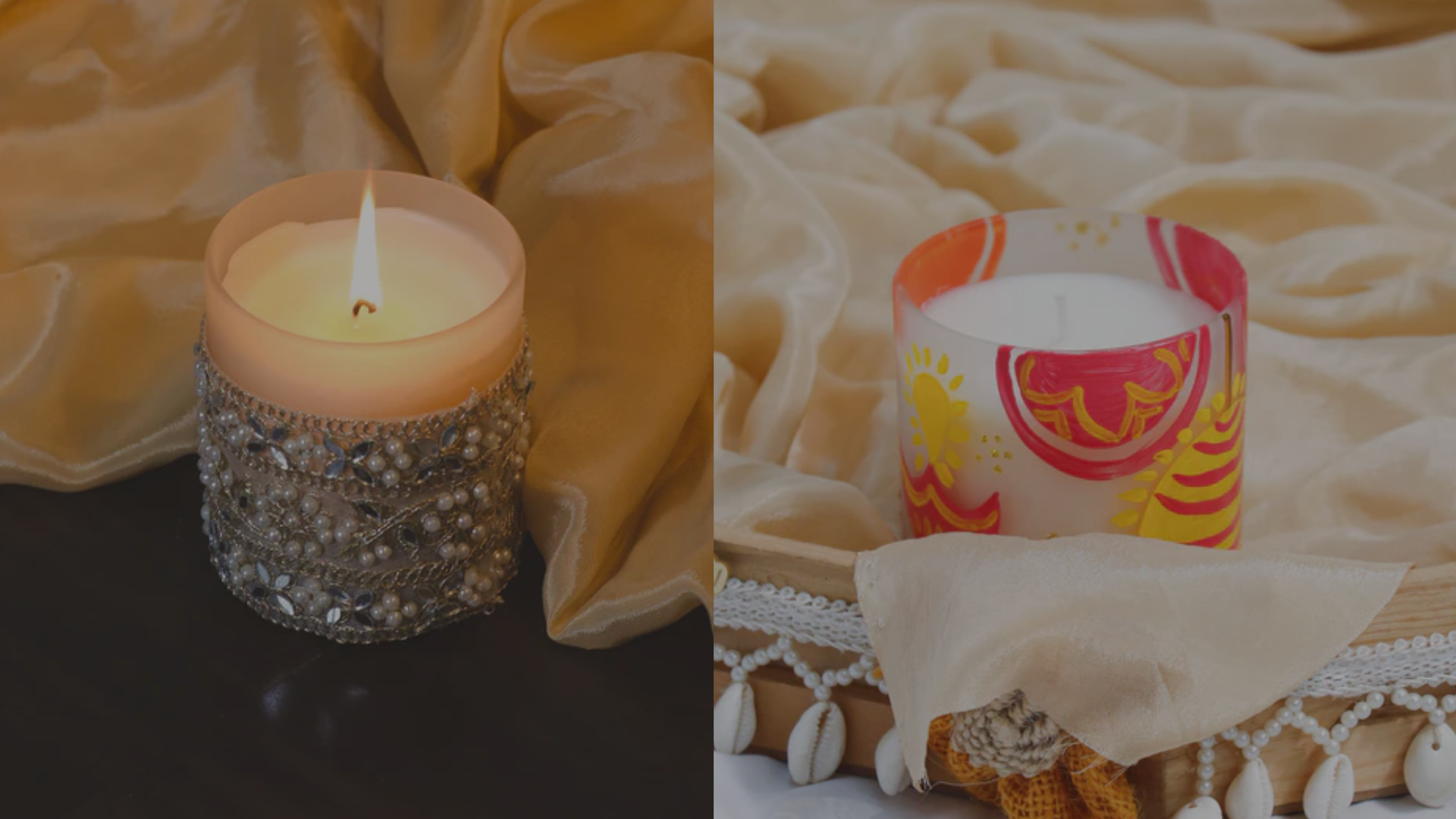 Embrace the Festive Spirit with Handmade Diwali Candles by Bubble Me