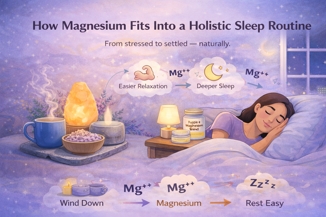 How Magnesium Fits Into a Holistic Sleep Routine