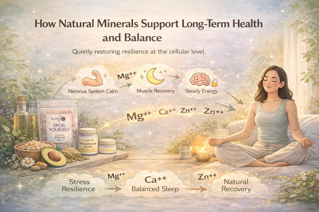 How Natural Minerals Support Long-Term Health and Balance