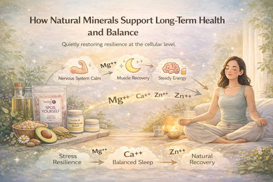 How Natural Minerals Support Long-Term Health and Balance