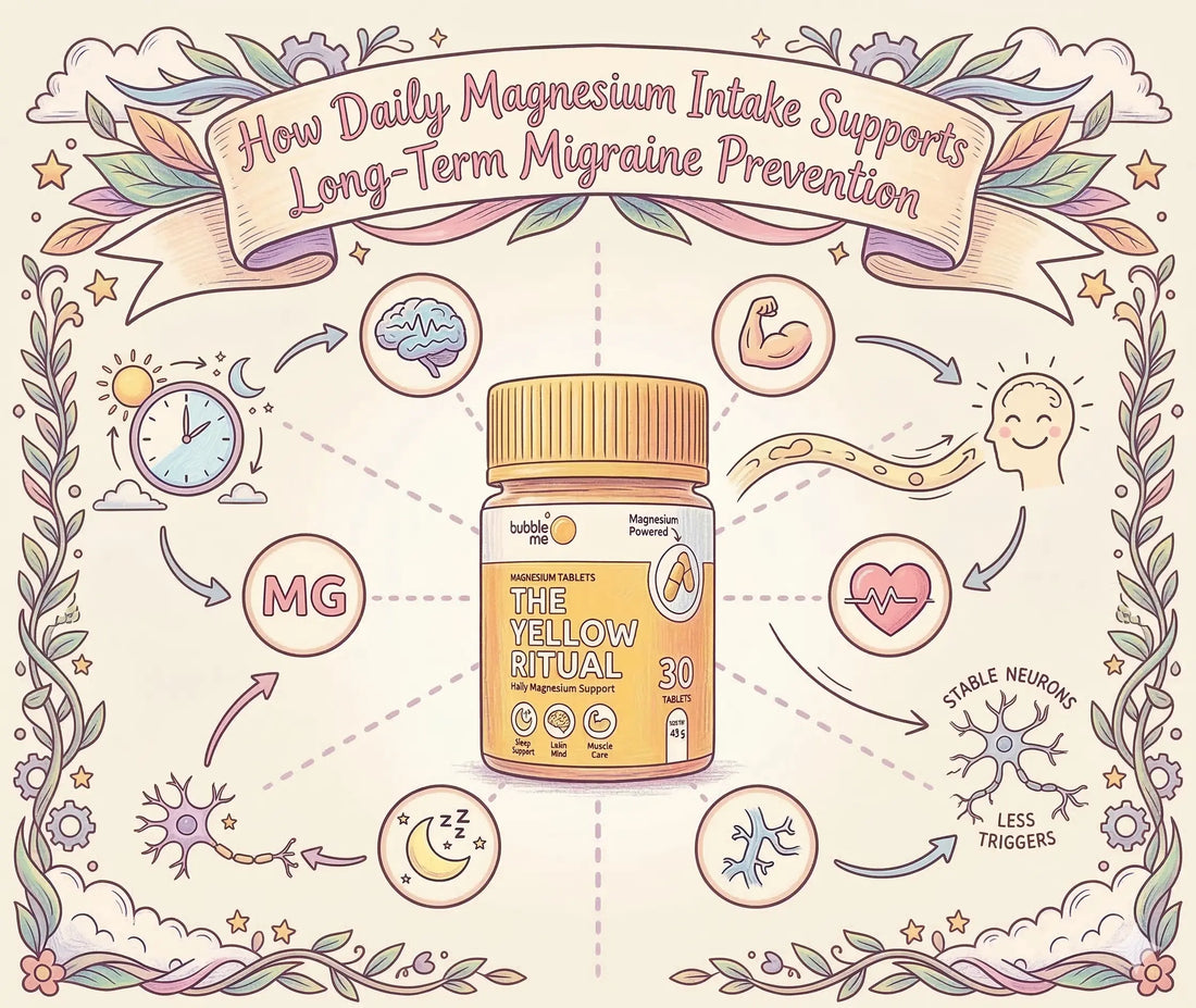 How Daily Magnesium Intake Supports Long-Term Migraine Prevention