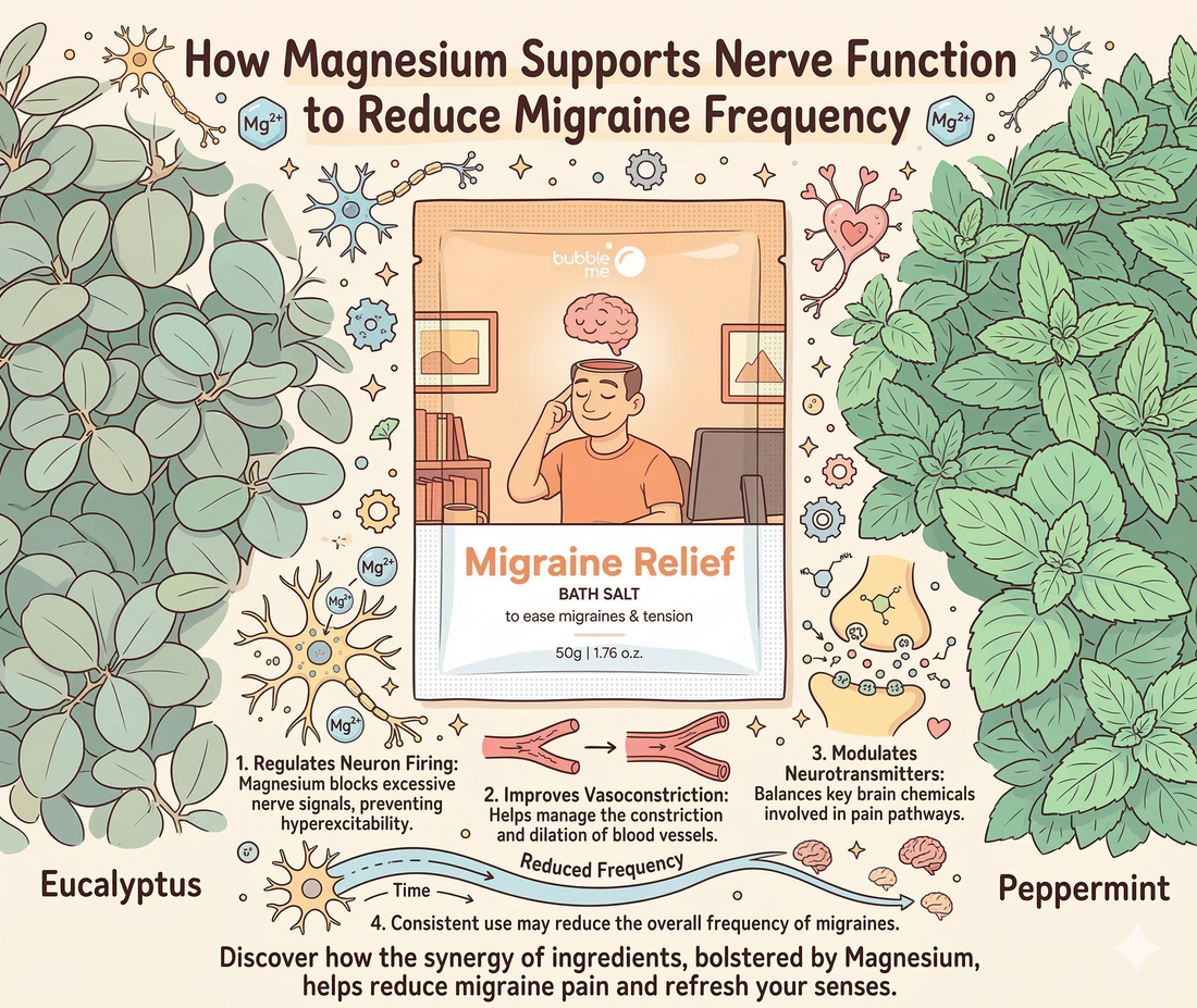 How Magnesium Supports Nerve Function to Reduce Migraine Frequency