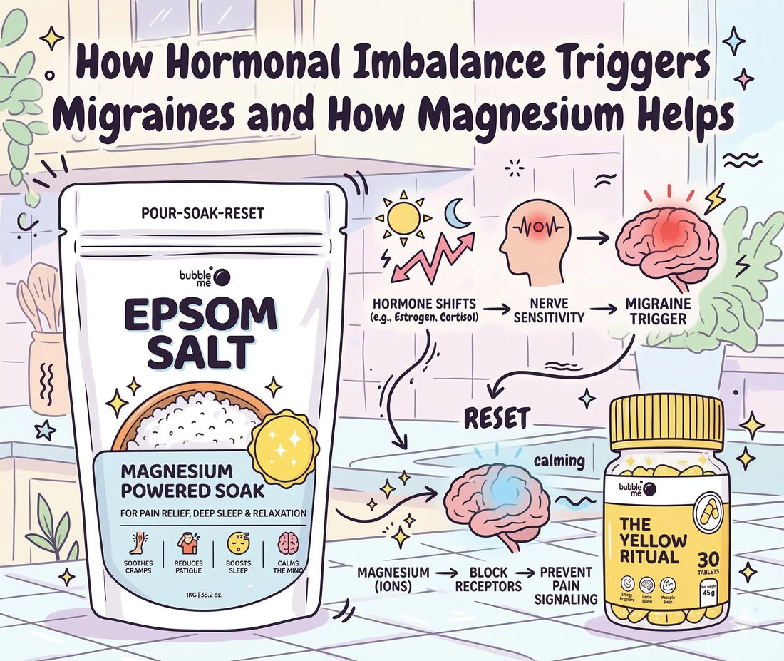 How Hormonal Imbalance Triggers Migraines and How Magnesium Helps