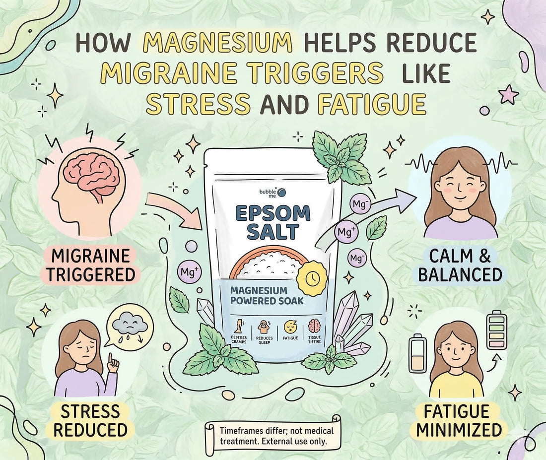 How Magnesium Helps Reduce Migraine Triggers Like Stress and Fatigue