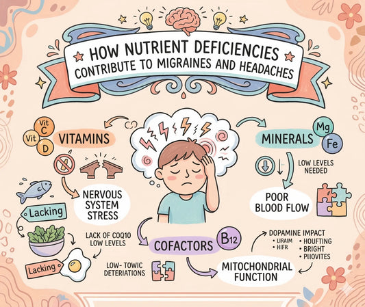 How Nutrient Deficiencies Contribute to Migraines and Headaches
