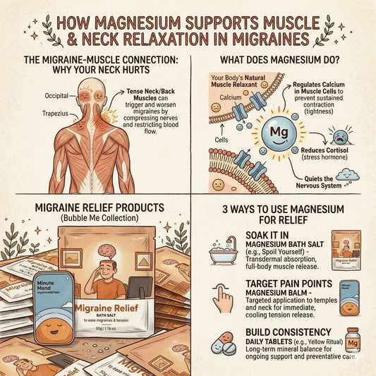 How Magnesium Supports Muscle and Neck Relaxation in Migraines