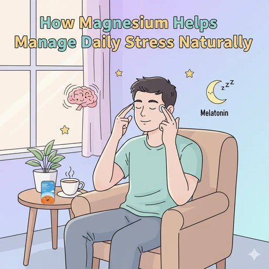 How Magnesium Helps Manage Daily Stress Naturally