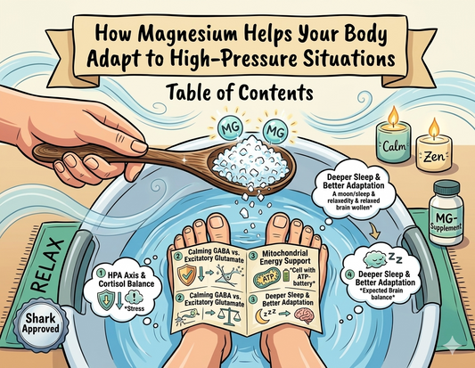 How Magnesium Helps Your Body Adapt to High-Pressure Situations