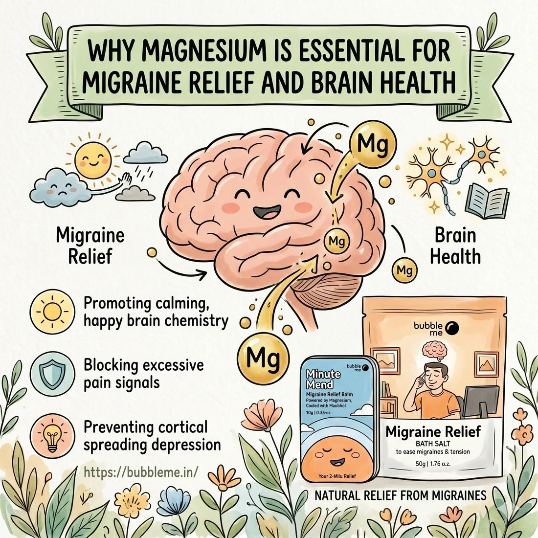 Why Magnesium Is Essential for Migraine Relief and Brain Health