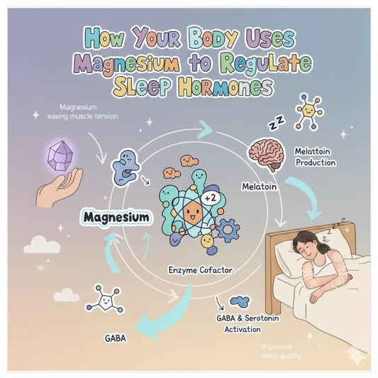 How Your Body Uses Magnesium to Regulate Sleep Hormones
