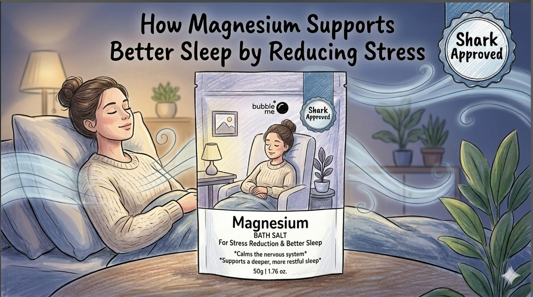 How Magnesium Supports Better Sleep by Reducing Stress