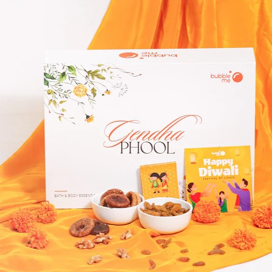 Celebrate Diwali with Bubble Me’s Gendha Phool Utsav Gift Box: A Perfect Self-Care Treat