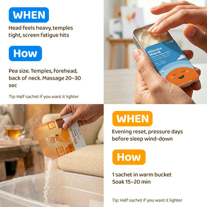 Head Relief Combo + Balm FREE