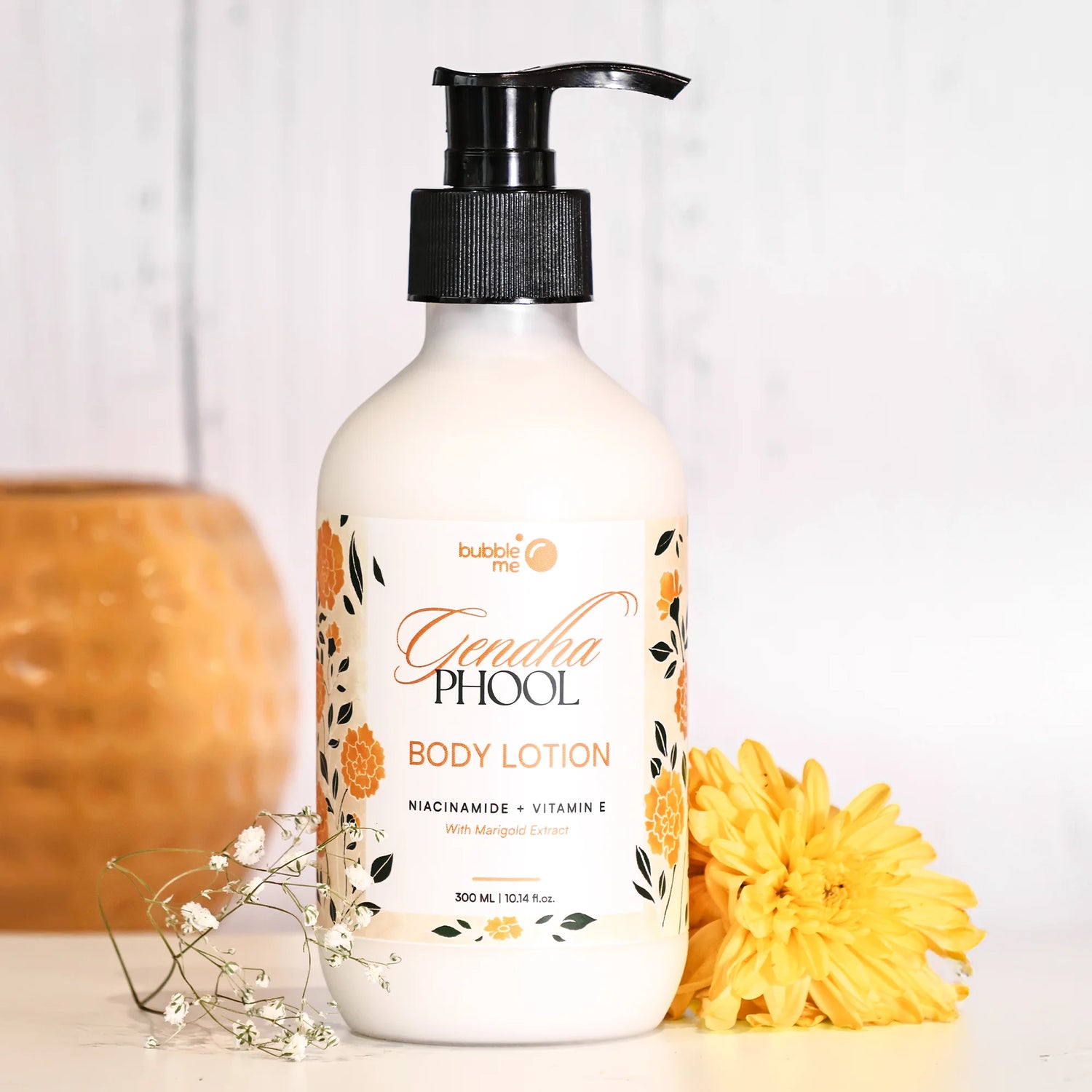 Genda Phool Body Lotion- bottle