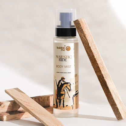 Majestic Ride Body Mist: A Bold Blend of Myrrh, Cedar & White Musk