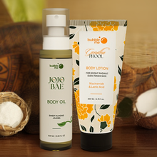Glow-Lock Duo - Body Lotion & Jojo Bae Body Oil