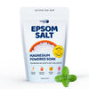 Magnesium Powered Epsom Salt Soak | 100% Pharma-grade Magnesium Sulphate | Peppermint Essential Oil | 1 Kg