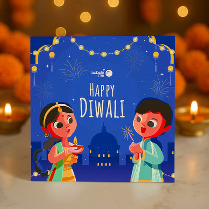 Little Sparklers | Gratitude Box | Reset Kit (4 Sachets) | Mysore Pak | Candle & Card