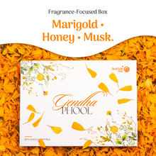 Gendha Phool Gift Box — Marigold Self-Care Trio