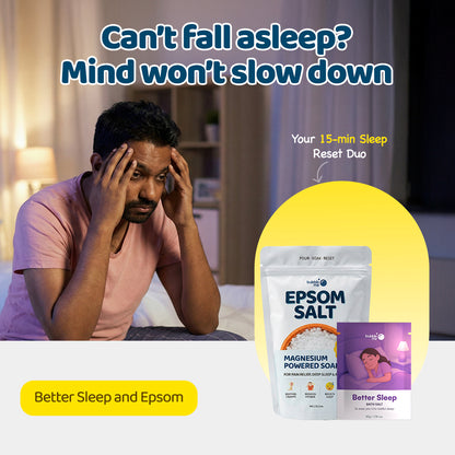 Better Sleep Sachet + 1 Kg Epsom Salt Bundle for Restless Nights