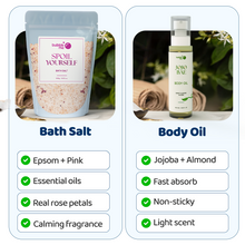 Soak & Seal Duo - Spoil Yourself Bath Salt & Jojo Bae Body Oil
