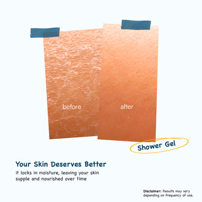Balancing Shower Gel with Rose & Tonka Extracts for Radiant Skin