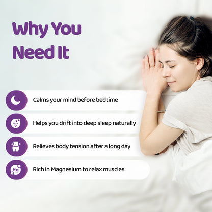 Better Sleep | Epsom Salt with Lavender & Chamomile Relaxing Blend | Bath Salt Sachet