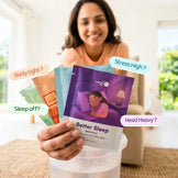The Reset Kit - Bath Salts | Anti-Stress | Muscle Reset | Migraine Relief | Good Sleep | Pack of 4