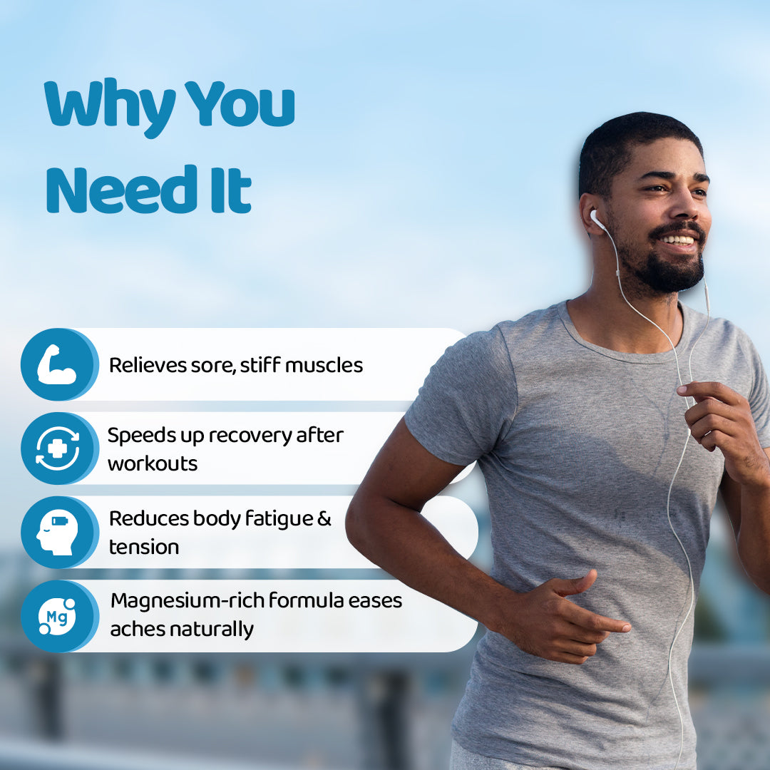 Muscle Reset | Epsom Salt & Eucalyptus-Lavender Blend | Bath Salt Sachet - Single