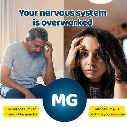 Head Comfort Bundle: Migraine Relief Bath Salt Sachet + Minute Mend Magnesium Balm