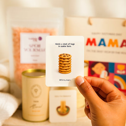 Comfort & Cookies – Bath Salt Potli + Cookie Gift Bag