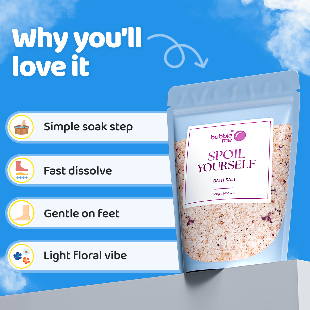 Soak & Seal Duo - Spoil Yourself Bath Salt & Jojo Bae Body Oil