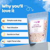 Soak & Seal Duo - Spoil Yourself Bath Salt & Jojo Bae Body Oil