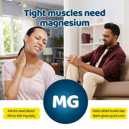 Daily Magnesium + 2‑Minute Balm Combo: The Yellow Ritual with Minute Mend Balm