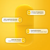 The Yellow Ritual | Magnesium Supplement Tablets | Supports Daily Magnesium Intake, Mineral Balance & Nutrition | 30 Tablets