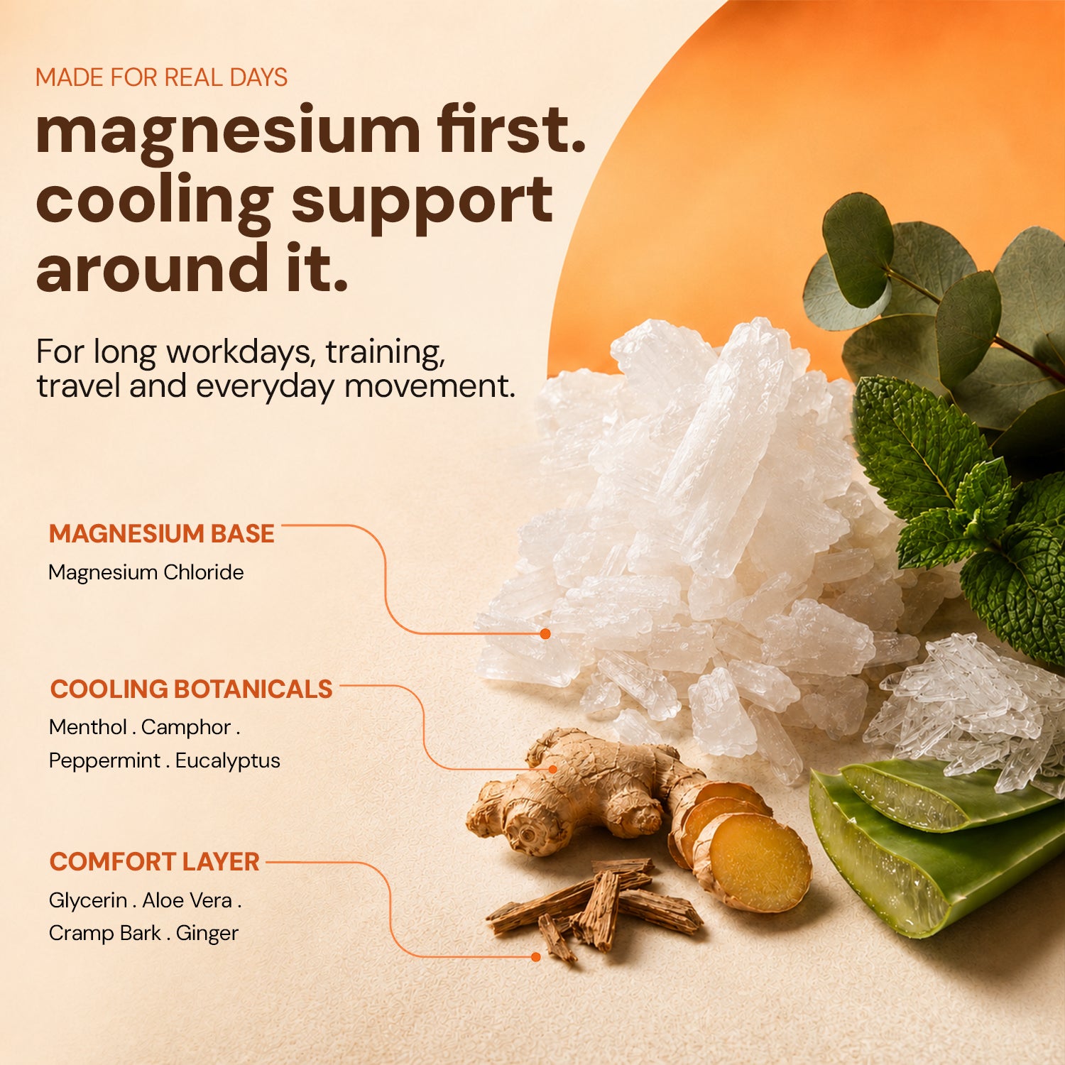 Pain Relief Magnesium Roll-On