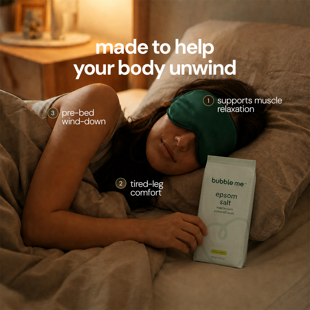 Magnesium Powered Epsom Salt 800g | 99.8% Epsom Salt + Peppermint