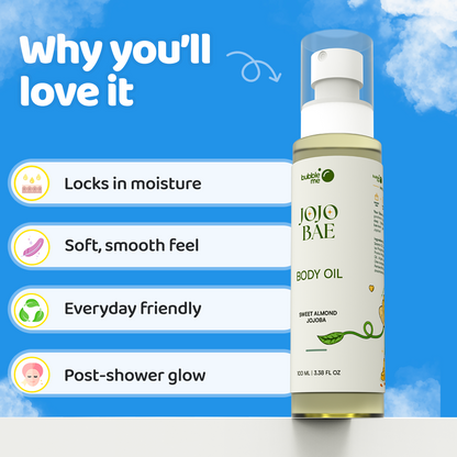 Glow-Lock Duo - Body Lotion & Jojo Bae Body Oil