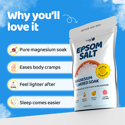 Deep Relief Magnesium Kit | Epsom Salt + Minute Mend Balm