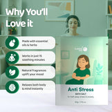 Anti-Stress | Epsom Salt Infused with Jasmine & Ylang Ylang Oils | Bath Salt Sachet