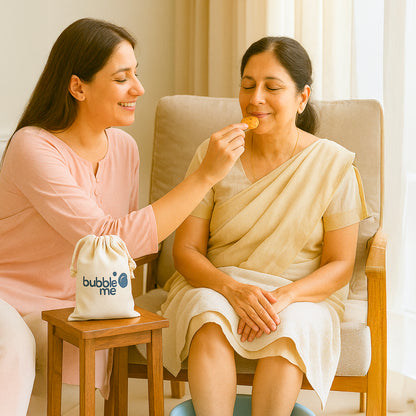 Comfort & Cookies – Bath Salt Potli + Cookie Gift Bag