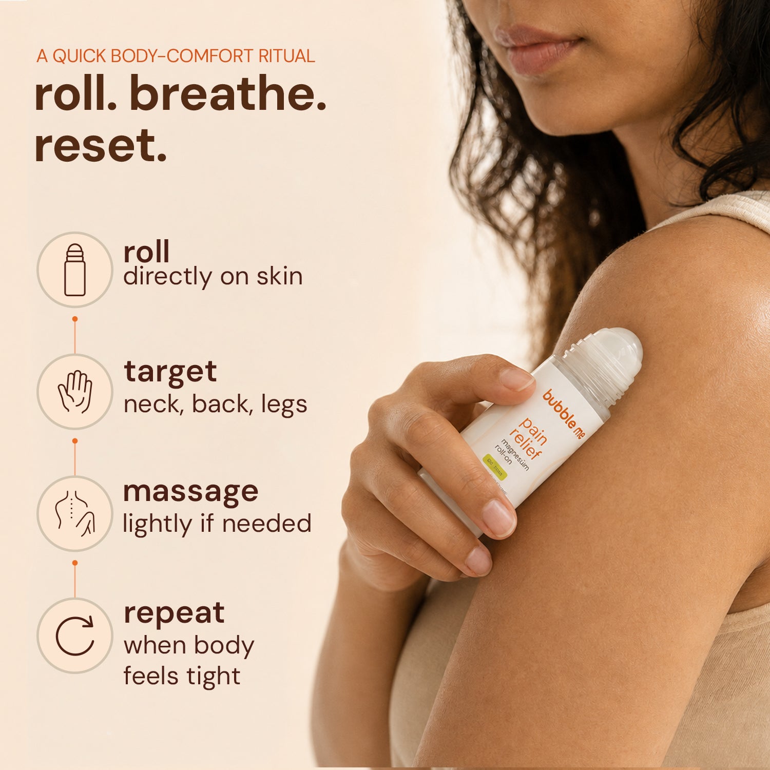 Pain Relief Magnesium Roll-On