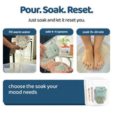 The Soak Potli | Epsom Salt & Essential Herbs | Pack of 4 | Bath salts