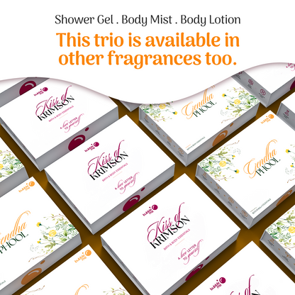 Gendha Phool Gift Box — Marigold Self-Care Trio