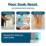 The Reset Kit - Bath Salts | Anti-Stress | Muscle Reset | Migraine Relief | Good Sleep | Pack of 4