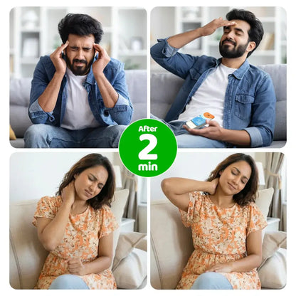 Minute Mend Magnesium Balm 10g | Peppermint, Eucalyptus, Chamomile | Migraine Headache Relief | 2-Minute Reset | Balm For Headache